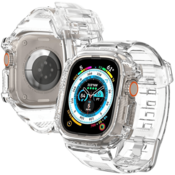 Spigen Spigen Rugged Armor Pro - Trak z ohišjem za Apple Watch Ultra 49 mm (prozoren)