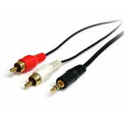 Sinnect kabel Audio 3,5mm Stereo to 2 x RCA, 10m, M/M (14.110)