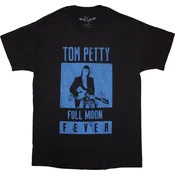 Tom Petty & The Heartbreakers Majica Full Moon Fever Blue Unisex Black 2XL