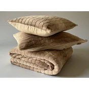Viktorija Cebe set Dream – 220x240cm + 2 jastucnice 50x70cm Bej