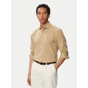 Tommy Hilfiger Srajca Gmd MW0MW43298 Bež Regular Fit