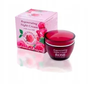 shumee Vlažilna nočna krema za obraz Rose of Bulgaria z rožno vodo 50 ml
