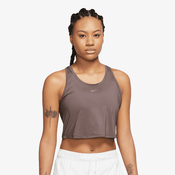 W NK ONE DF CROP TANK NVLTY