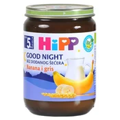 HiPP BIO Good Night mlijecna kašica banana i gris, 5 + mj., 190 g