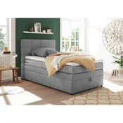 MID.YOU POSTELJA BOXSPRING 120 cm x 200 cm , svetlo siva