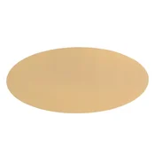 Oval table runner, 33 x 70 cm, Togo, Sand - Tiseco