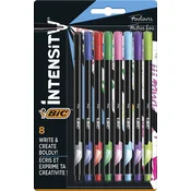 Set fineliner flomastera u boji BIC Intensity - 0.4 mm, 8 komada