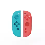 Silikonska zaštitna maska za Nintendo Switch 2 Joy-Con - Plava i Crvena