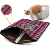 Aberto Design Prostorika za toalet za macke Nrszn0002, 45 x 60 cm, Roze