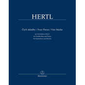 HERTL:FOUR PIECES FOR DOUBLE BASS AND PIANO