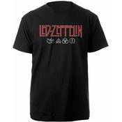 Led Zeppelin Unisex majica Logo & Symbols M