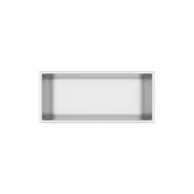 WALL-BOX ONE Inox Vgradna polica iz nerjavečega jekla 45x20x10 cm