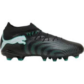 PUMA FUTURE 9 PRO FG/AG Football Boots Unisex, Sport, Black/Intense Mint/White, 46