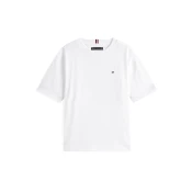 Tommy Hilfiger Majica Essential Archive KB0KB09646 D Bela Regular Fit