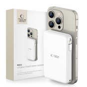 TECH-PROTECT PB31 LIFEMAG MAGSAFE POWER BANK 10000MAH WHITE (5906302309276)