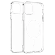 Transparent Color Ring MagSafe maska za iPhone 13 – Bela