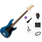 Fender Squier Affinity Series Precision Bass PJ LRL BPG Premium SET Lake Placid Blue Električna bas kitara