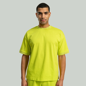 STRIX Ohlapna moška majica Heavy Chartreuse