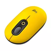 Logitech Pop Mouse with Emoji, Blast Yellow