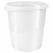Esselte Koš za odpadke VIVIDA - plastika, bela, prostornina 14 l