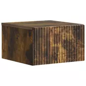 vidaXL vidaXL Stenski nočni omarici Dimljen hrast 33 x 34,5 x 20 cm, (5000209872)