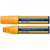 Flomaster Schneider, Deco Marker Maxx 260, tekuaa kreda, 2-15 mm, naraneasti