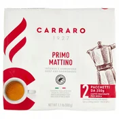 shumee Mleta kava Carraro Primo Mattino za moko 2x250 g
