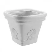 Saksija Pottery Collection Zeus - 40 cm - Bela