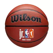Wilson JR NBA WNBA AUTH INDOOR OUTDOOR, košarkarska žoga, rjava WZ2024901XB5