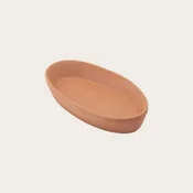 Zemljani pekac ovalni 23x12cm EL-306