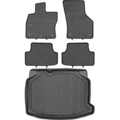Seat Leon III Hatchback od 2013-2020 KOMPLET - gumijaste avtotesnine + zaščitna preproga za prtljažnik