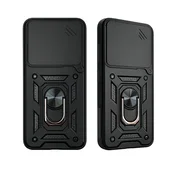MaxMobile maskica za Xiaomi Redmi Note 15 Pro+ 5G ANTI-SHOCK WITH RING crna