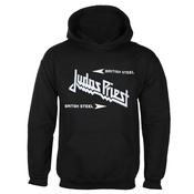 Hoodi moška Judas Priest - British Steel Logo - ROCK OFF - JPHOOD28MB