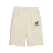 PUMA MID 90s Relaxed Long Shorts Youth, Kids, Alpine Snow, 15-16Y