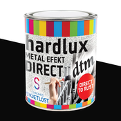 HARDLUX metal effect DIRECT DTM crni 0,75 l
