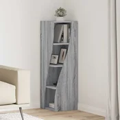 Kutni ormaric Siva Sonoma 32x32x102cm Konstruirano drvo