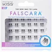 KISS Umetne trepalnice Falscara Multipack - prozoren pas