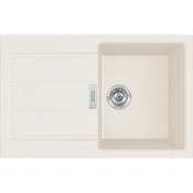 FRANKE Pomivalno korito SIRIUS S2D 611-78 143.0590.192 - ročni ventil. mascarpone