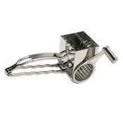 Rotary cheese grater, stainless steel, 21 x 12cm - MasterClass
