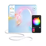 Philips - RGBW LED zatemljiv trak Hue ESSENTIAL 5m LED/15,3W/230V 2200-6500K