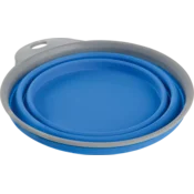 Dogs Creek potovalna silikonska posoda za pse Trail 1 L, modra