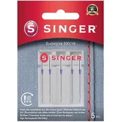Singer 5x100 Jedna igla