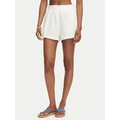 Billabong Kratke hlače iz tkanine In The Waves ABJNS00307 Bela Regular Fit