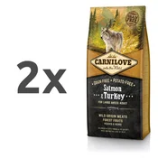 Carnilove Dog Adult Large - losos & puran 2 x 12 kg