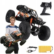 shumee Daljinsko voden RC avto za terensko vožnjo, velik daljinski upravljalnik 50 cm 4x4 goseničar