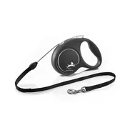 Flexi Black Design uže, crna