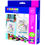 PlayBox: Komplet za DIY vezenje s platneno torbo