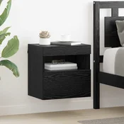 TV zidni ormar Crni hrast 40 x 30 x 40 cm Konstruirano drvo