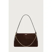 Zadig&Voltaire crossbody torbica ženska semišasta JIM