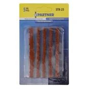 PARTNER Popravni cepovi za gume 10cm x 5 kom SADA ZA POPRAVU